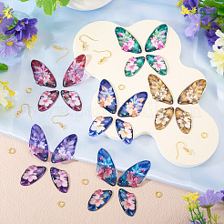 DIY Butterfly Wings Dangle Earring Making Sets&nbsp;DIY-TA0013-26