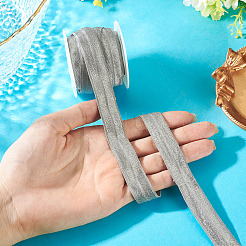 5 Yards Sparkle Polyester Ribbons&nbsp;OCOR-TA0003-53B