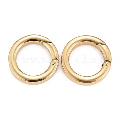 304 Stainless Steel Spring Gate Rings&nbsp;STAS-D070-01G