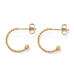 201 Stainless Steel Stud Earring&nbsp;EJEW-C131-06G
