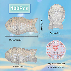 DIY Fish Beaded Stretch Bracelet Making Kit&nbsp;GLAA-SC0001-77A