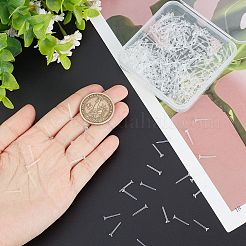 500Pcs Eco-Friendly Plastic Stud Earring Findings&nbsp;KY-SP0001-03A