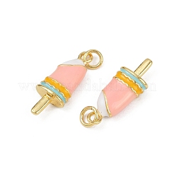 Brass Enamel Pendants&nbsp;X-KK-C093-25G