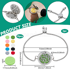 1Bag Stainless Steel Slider Bracelets&nbsp;BJEW-PH0004-56A