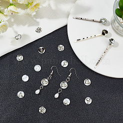 120Pcs 12 Style Glass Cabochons&nbsp;GLAA-AR0001-10B