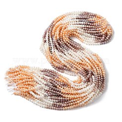Natural Cultured Freshwater Pearl Beads Strands&nbsp;PEAR-C004-10