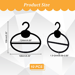 Plastic Scarf Display Hangers&nbsp;AJEW-WH0504-67B