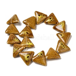 Handmade Porcelain Beads Strands&nbsp;PORC-P028-01C