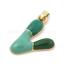 Alloy Enamel Pendants&nbsp;ENAM-S023-01G-V