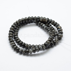 Natural Labradorite Beads Strands&nbsp;G-G665-06-6x4mm