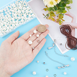 DIY Imitation Pearl Bracelet Necklace Making Kit&nbsp;DIY-PH0009-65