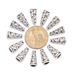Tibetan Style Alloy Bead Cone&nbsp;X-TIBEB-00821-AS-R