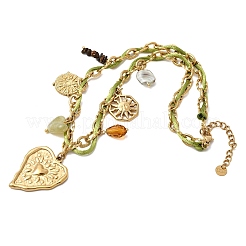 Women's 304 Stainless Steel Necklaces&nbsp;NJEW-A063-12G