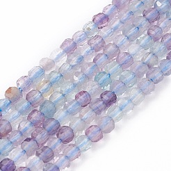 Natural Fluorite Beads Strands&nbsp;G-H266-21