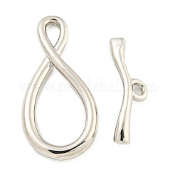 Brass Toggle Clasps&nbsp;KK-A223-05P