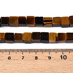 Natural Tiger Eye Beads Strands&nbsp;G-T139-6x6-29A