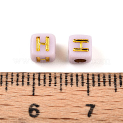 Plating Acrylic Beads&nbsp;OACR-N140-01H-H