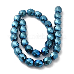 Electroplated Non-Magnetic Synthetic Hematite Beads Strands&nbsp;G-P518-05F