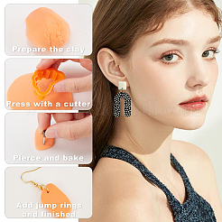 Plastic Clay Pressed Molds Set&nbsp;TOOL-WH0125-72