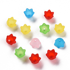 Transparent Acrylic Beads Caps&nbsp;PL543