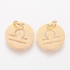 304 Stainless Steel Charms&nbsp;STAS-Q201-T445-7G