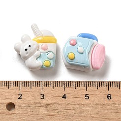 Rabbit Theme Opaque Resin Decoden Cabochons&nbsp;RESI-D009-06