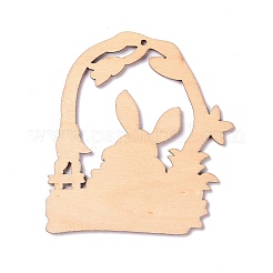 Easter Wood Big Pendants&nbsp;LS-WOOD-I007-01B
