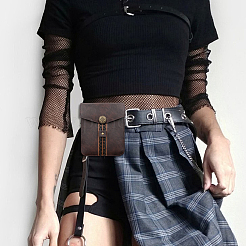 Medieval PU Leather Waist Bags&nbsp;AJEW-WH20070-053A