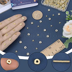 200Pcs 2 Styles Brass Spacer Beads&nbsp;KK-SC0004-04