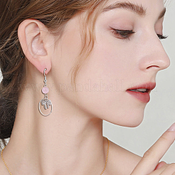 12Pcs 2 Colors Brass Micro Pave Cubic Zirconia Charms&nbsp;KK-BBC0014-18