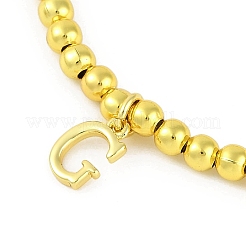 Brass Pendants Bracelets&nbsp;BJEW-B105-01G-G