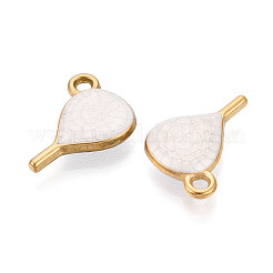 304 Stainless Steel Enamel Pendants&nbsp;STAS-N124-13G