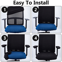 Polyester Chair Pad & Back & Handrail Cover Sets&nbsp;AJEW-WH0077-049A