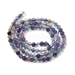 Natural Fluorite Beads Strands&nbsp;G-RM250101-C5