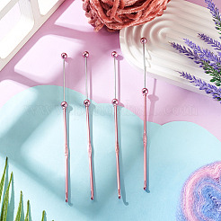 4Pcs DIY Alloy Beadable Crochet Hooks&nbsp;AJEW-TA0003-50D