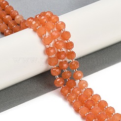Natural Orange Aventurine Beads Strands&nbsp;G-H057-A02-01