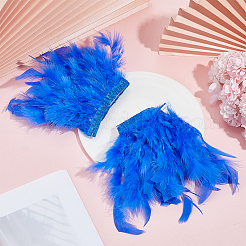 Feather Bracelets Wrist Band&nbsp;AJEW-WH0591-443A