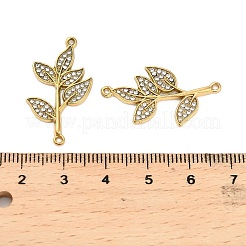 304 Stainless Steel Crystal Rhinestone Connector Charms&nbsp;STAS-U047-30G