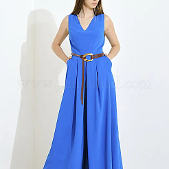 1Pc Cowhide Leather Knot Tie Belts for Women&nbsp;AJEW-CL0003-42C