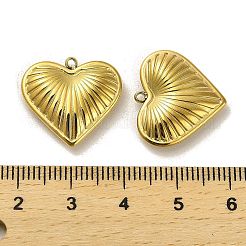 304 Stainless Steel Pendants&nbsp;STAS-L022-032G-01