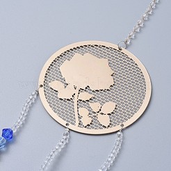 Crystals Chandelier Suncatchers Prisms Chakra Hanging Pendant&nbsp;AJEW-I040-05