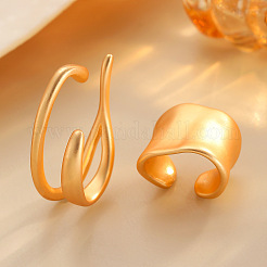 2Pcs Brass Cuff Earrings&nbsp;WG7AD45-01