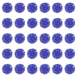 30Pcs Pave Disco Ball Beads&nbsp;RB-TA0001-26D