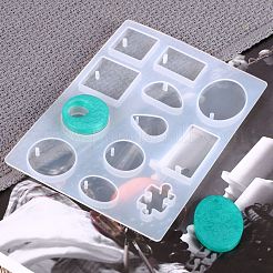 DIY Pendant Silicone Molds&nbsp;AJEW-P041-02