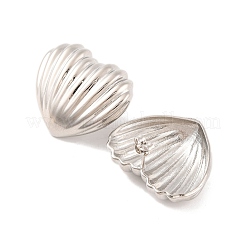 Brass Stud Earrings for Women&nbsp;EJEW-U015-07P-03
