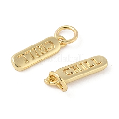 Brass Pendants&nbsp;KK-L245-01G-02