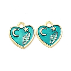 Alloy Enamel Pendants&nbsp;ENAM-E004-06LG