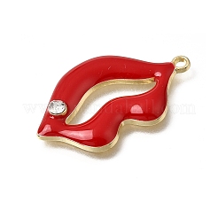 Alloy Enamel Pendants&nbsp;AL-CBA4F42-02G-01