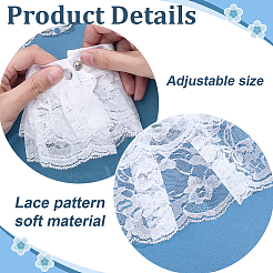 Detachable Lace False Collar & Oversleeves Sets&nbsp;AJEW-WH0481-523