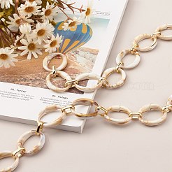 Handmade Imitation Gemstone Style Acrylic Chains&nbsp;AJEW-JB00979-05